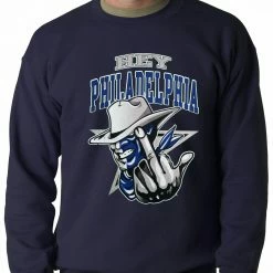 Bewild Sport Inspiration Dallas Fan - Hey Philadelphia Adult Crewneck