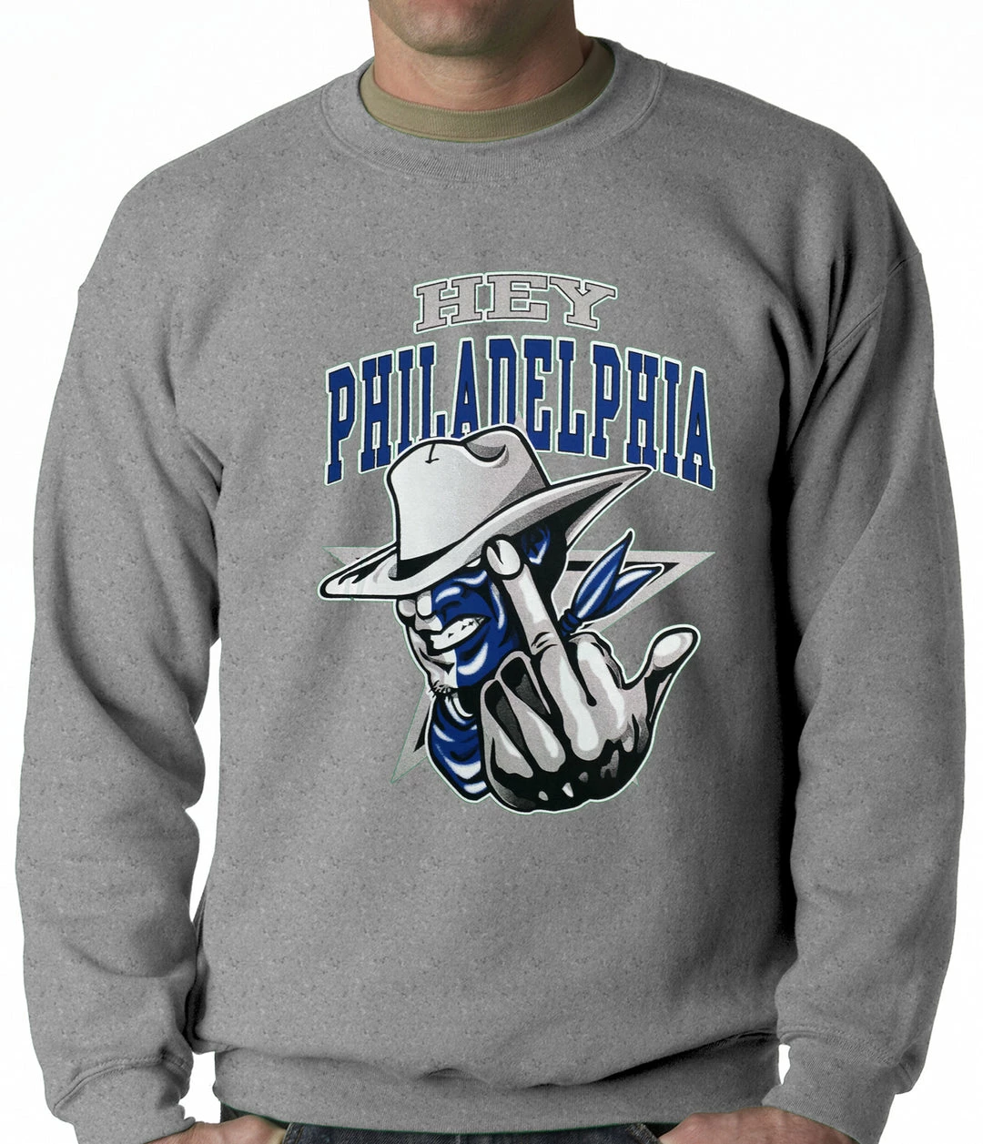Bewild Sport Inspiration Dallas Fan - Hey Philadelphia Adult Crewneck 6 Bewild Sport Inspiration Dallas Fan - Hey Philadelphia Adult Crewneck