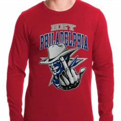 Bewild Dallas Fan - Hey Philadelphia Thermal Long Sleeve Shirt