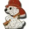 Bewild Lapel Pins Dalmation Fire Dog Lapel Pin