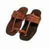 Bewild Dark Brown Unisex Water Buffalo Hippie Jesus Sandals