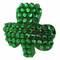 Bewild Dazzling Shamrock Ring