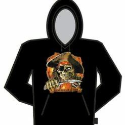 Bewild Dead Men Tell No Tales Hoodie Biker Style