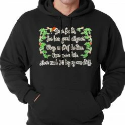 Bewild Dear Santa, I've Been Good Adult Hoodie