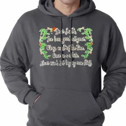 Bewild Dear Santa, I've Been Good Adult Hoodie