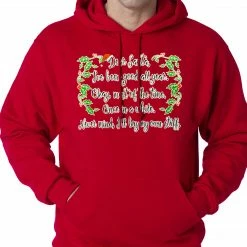 Bewild Dear Santa, I've Been Good Adult Hoodie
