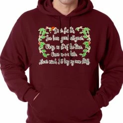 Bewild Dear Santa, I've Been Good Adult Hoodie