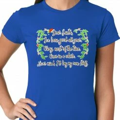Bewild Holiday Prints Dear Santa, I've Been Good Ladies T-shirt