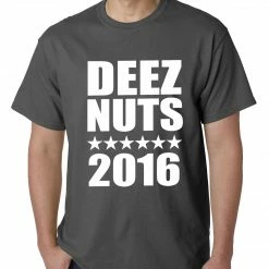 Bewild Deez Nuts For President 2016 Mens T-shirt Cool Funny & Offensive