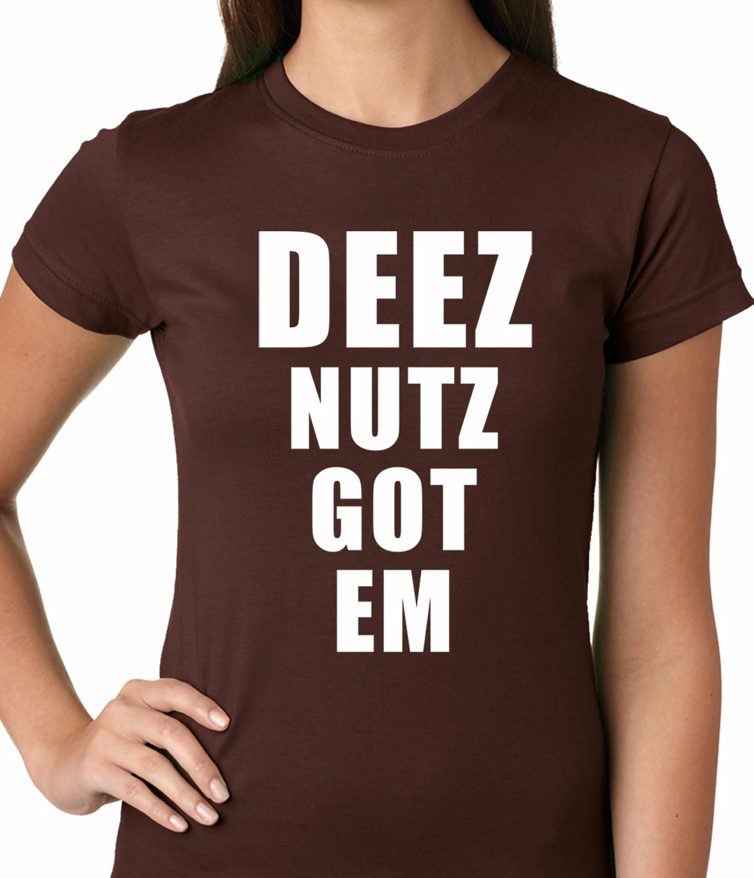 Bewild Cool Funny & Offensive Deez Nutz Got Em Ladies T-shirt 5 Bewild Cool Funny & Offensive Deez Nutz Got Em Ladies T-shirt