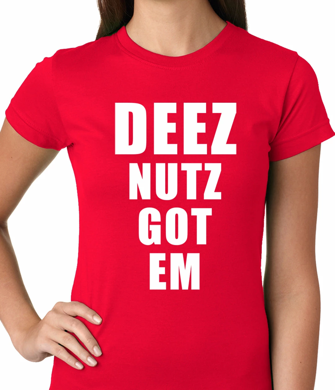 Bewild Cool Funny & Offensive Deez Nutz Got Em Ladies T-shirt 11 Bewild Cool Funny & Offensive Deez Nutz Got Em Ladies T-shirt