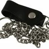 Bewild Deluxe 30" Leather & Steel Wallet Chain