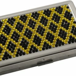 Bewild Cigarette Cases Deluxe Cigarette Case With Stones Collection (for Reg & 100's)
