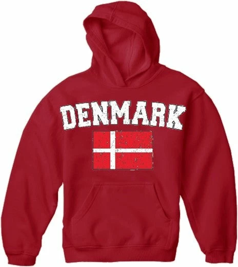 Bewild Denmark Vintage Flag International Hoodie Nationality & Ethnic 3 Bewild Denmark Vintage Flag International Hoodie Nationality & Ethnic