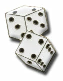 Bewild Dice Lapel Pin