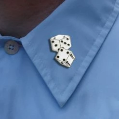 Bewild Dice Lapel Pin