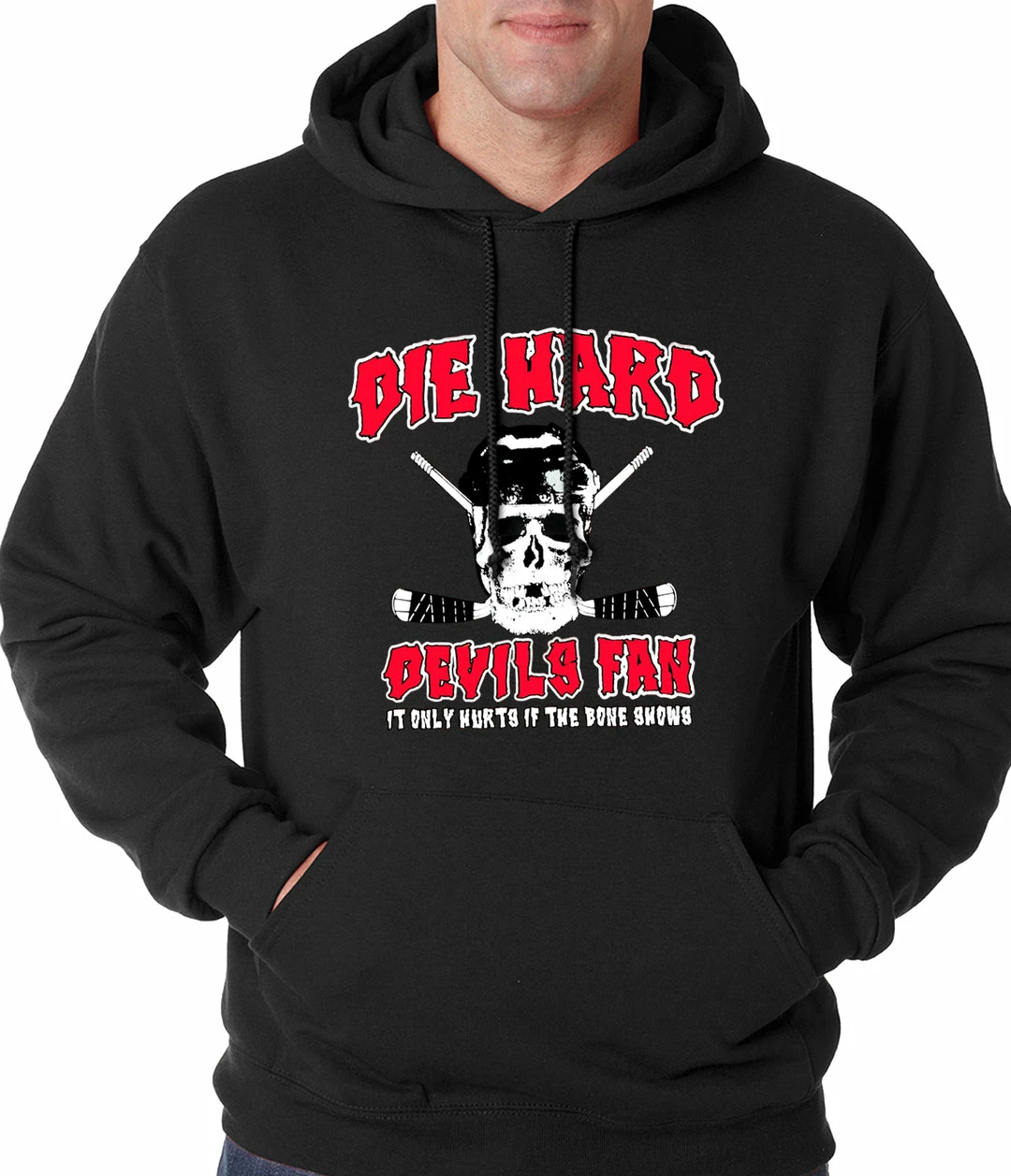Bewild Die Hard Devils Fan Hockey Adult Hoodie 4 Bewild Die Hard Devils Fan Hockey Adult Hoodie