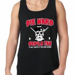 Bewild Die Hard Devils Fan Hockey Tank Top