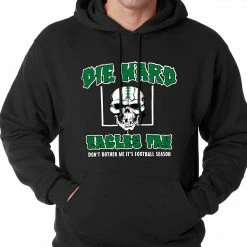 Bewild Sport Inspiration Die Hard Eagles Fan Football Adult Hoodie