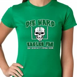 Bewild Sport Inspiration Die Hard Eagles Fan Football Girls T-shirt