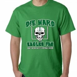 Bewild Die Hard Eagles Fan Football Mens T-shirt Sport Inspiration