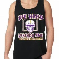 Bewild Die Hard Vikings Football Fan Tank Top Sport Inspiration
