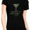 Bewild Cool Funny & Offensive Dirty Martini Rhinestone Girls T-Shirt 2 Bewild Cool Funny & Offensive Dirty Martini Rhinestone Girls T-Shirt