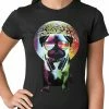 Bewild Disco Pug Ladies T-shirt