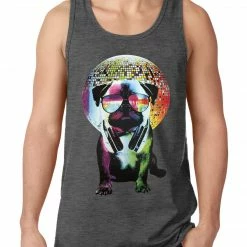 Bewild Disco Pug Tank Top