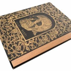 Bewild Diversion Safes, Trays & Containers Diversion Safe - Skull Of The King Of Spirits Regus Mundi Book Safe (Large)