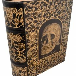 Bewild Diversion Safes, Trays & Containers Diversion Safe - Skull Of The King Of Spirits Regus Mundi Book Safe (Large)