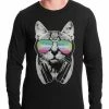 Bewild DJ Cat Thermal Shirt