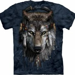 Bewild The Mountain Apparel DJ Fen Wolf Big Face Men's T-Shirt 12 Bewild The Mountain Apparel DJ Fen Wolf Big Face Men's T-Shirt