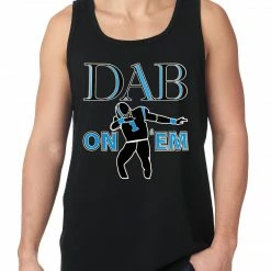 Bewild Dab On'Em Football Player Tank Top