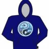 Bewild Dolphin Ying Yang Hoodie Cool Funny & Offensive
