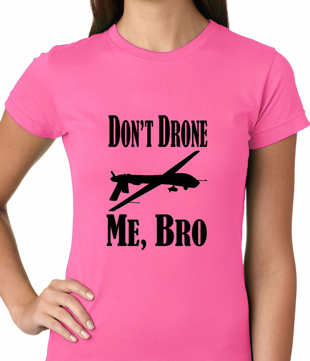 Bewild Cool Funny & Offensive Don't Drone Me, Bro Ladies T-shirt 5 Bewild Cool Funny & Offensive Don't Drone Me, Bro Ladies T-shirt