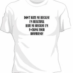 Bewild Don't Hate Me Girls T-Shirt