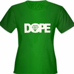 Bewild Dope Diamond Girl's T-Shirt Cool Funny & Offensive