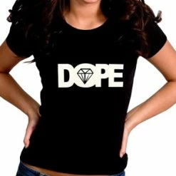 Bewild Dope Diamond Girl's T-Shirt Cool Funny & Offensive