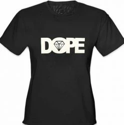 Bewild Dope Diamond Girl's T-Shirt Cool Funny & Offensive