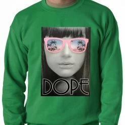 Bewild Dope Palm Tree Glasses Crewneck