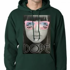 Bewild Cool Funny & Offensive Dope Palm Tree Glasses Hoodie