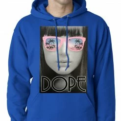 Bewild Cool Funny & Offensive Dope Palm Tree Glasses Hoodie