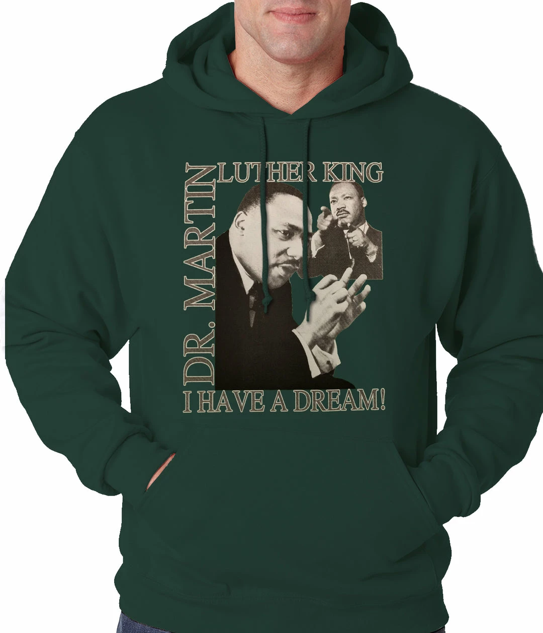 Bewild Nationality & Ethnic Dr. Martin Luther King Jr. "I Have A Dream" Adult Hoodie 6 Bewild Nationality & Ethnic Dr. Martin Luther King Jr. "I Have A Dream" Adult Hoodie
