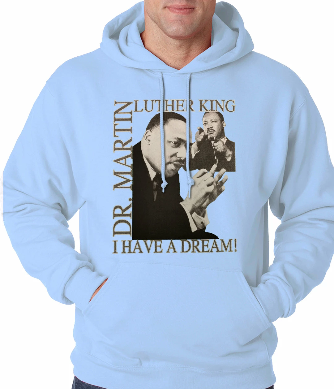 Bewild Nationality & Ethnic Dr. Martin Luther King Jr. "I Have A Dream" Adult Hoodie 9 Bewild Nationality & Ethnic Dr. Martin Luther King Jr. "I Have A Dream" Adult Hoodie
