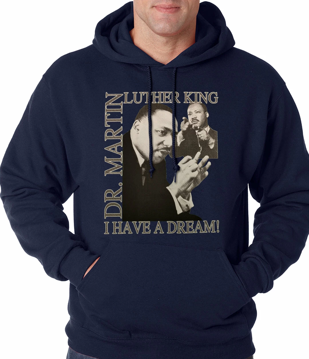 Bewild Nationality & Ethnic Dr. Martin Luther King Jr. "I Have A Dream" Adult Hoodie 10 Bewild Nationality & Ethnic Dr. Martin Luther King Jr. "I Have A Dream" Adult Hoodie
