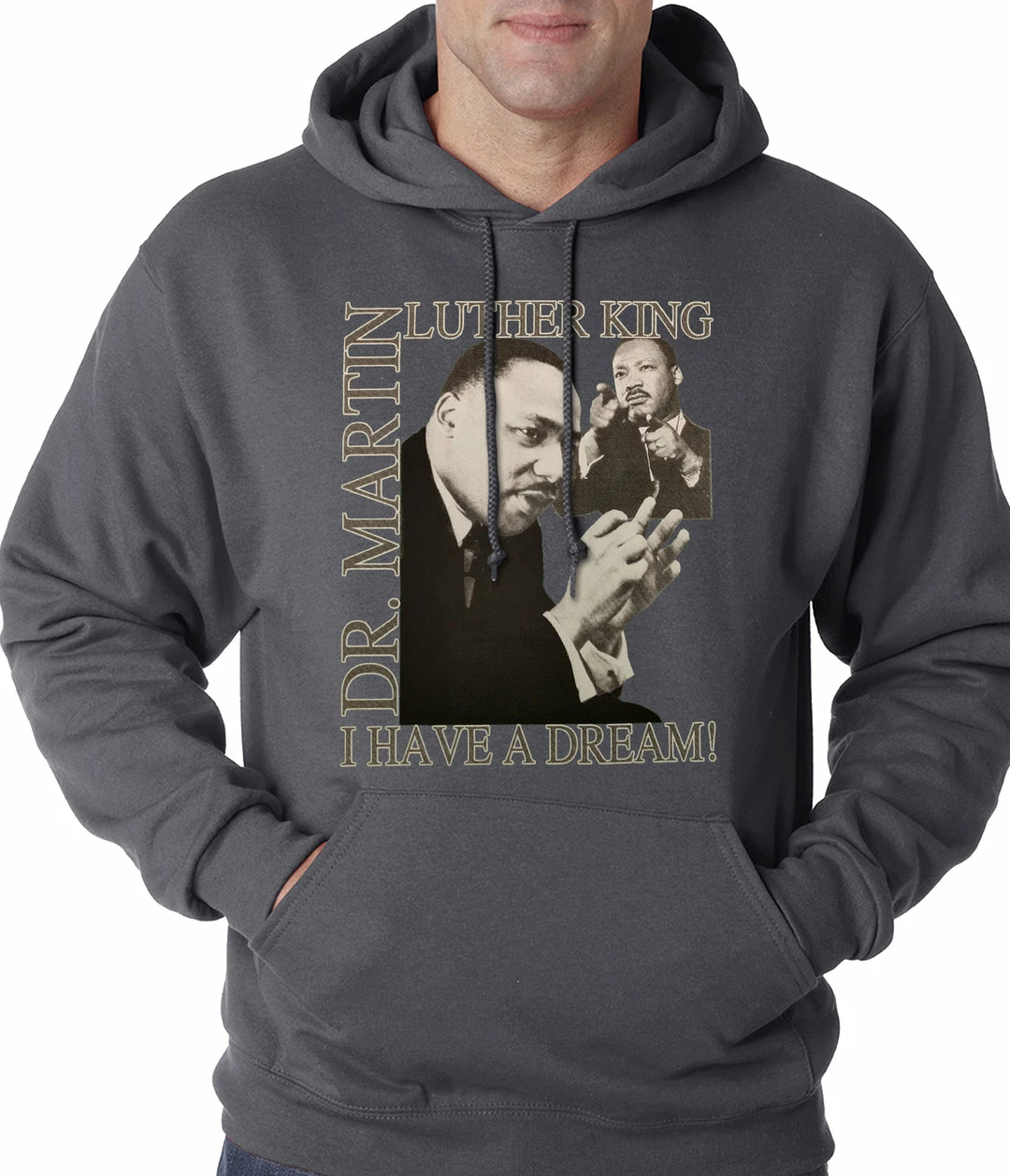 Bewild Nationality & Ethnic Dr. Martin Luther King Jr. "I Have A Dream" Adult Hoodie 5 Bewild Nationality & Ethnic Dr. Martin Luther King Jr. "I Have A Dream" Adult Hoodie