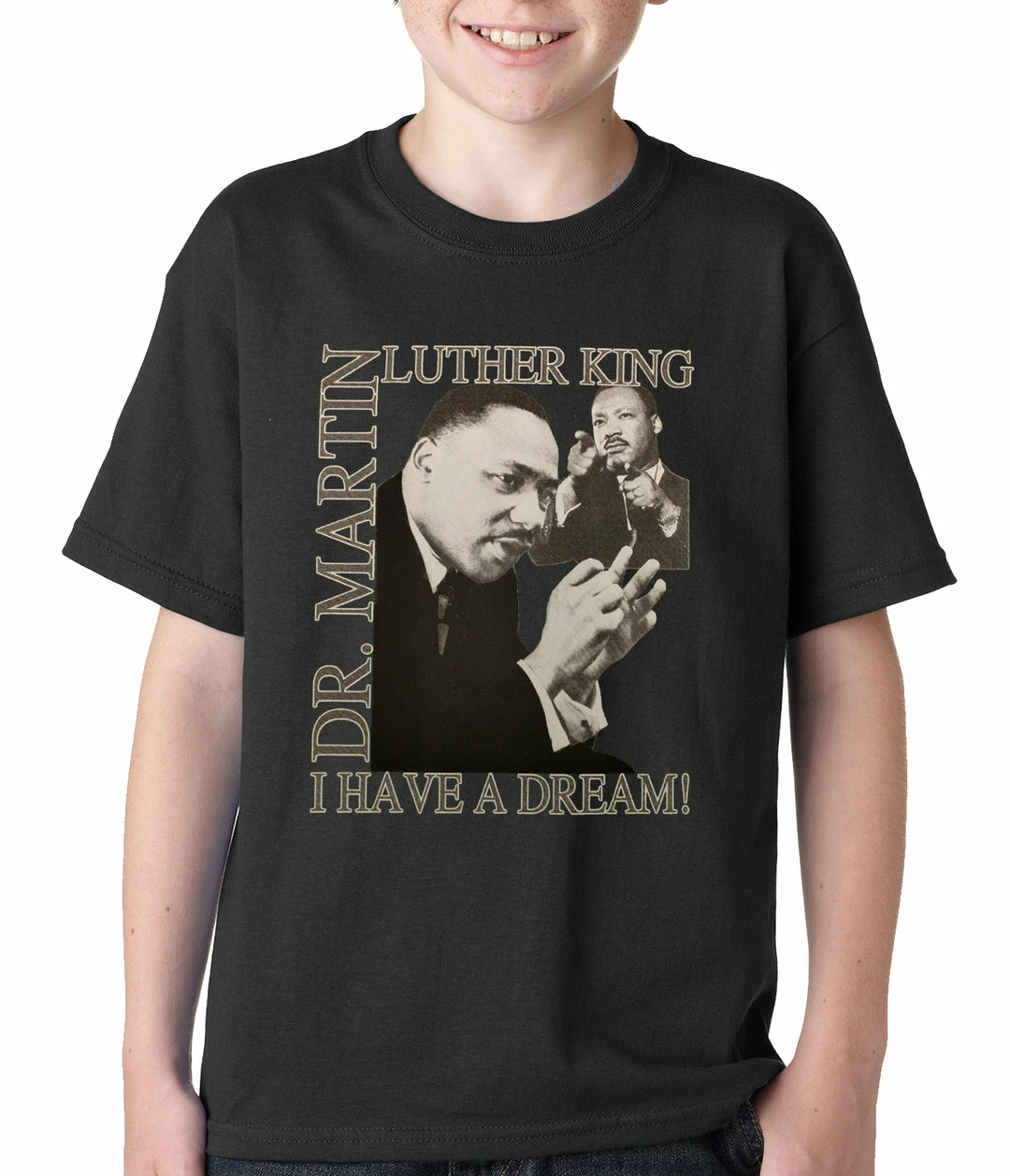 Bewild Nationality & Ethnic Dr. Martin Luther King Jr. "I Have A Dream" Kids T-shirt 3 Bewild Nationality & Ethnic Dr. Martin Luther King Jr. "I Have A Dream" Kids T-shirt