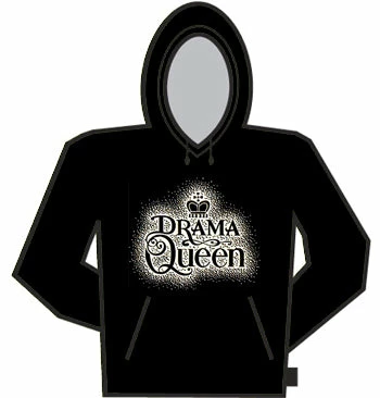 Bewild Drama Queen W/ Crown Hoodie Cool Funny & Offensive 3 Bewild Drama Queen W/ Crown Hoodie Cool Funny & Offensive