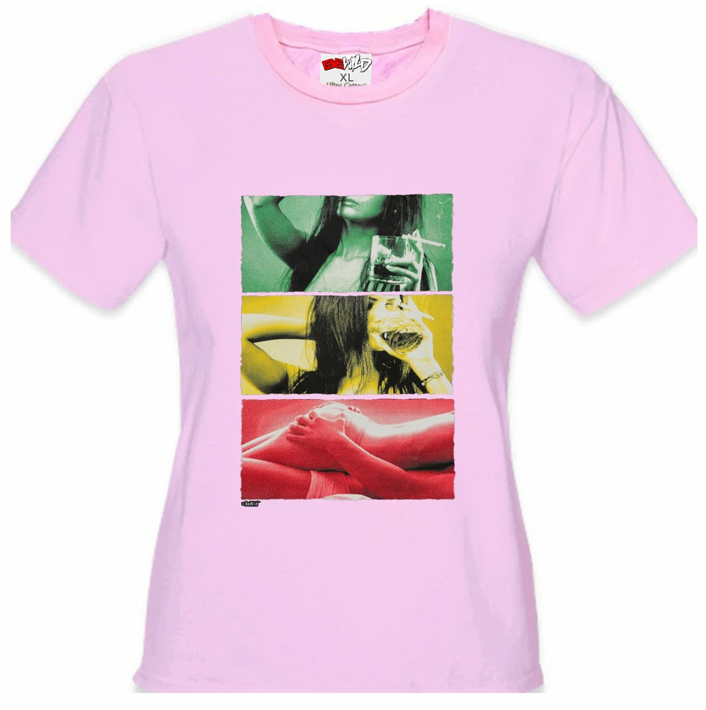 Bewild Drink, Smoke, Love Girl's T-shirt 10 Bewild Drink, Smoke, Love Girl's T-shirt